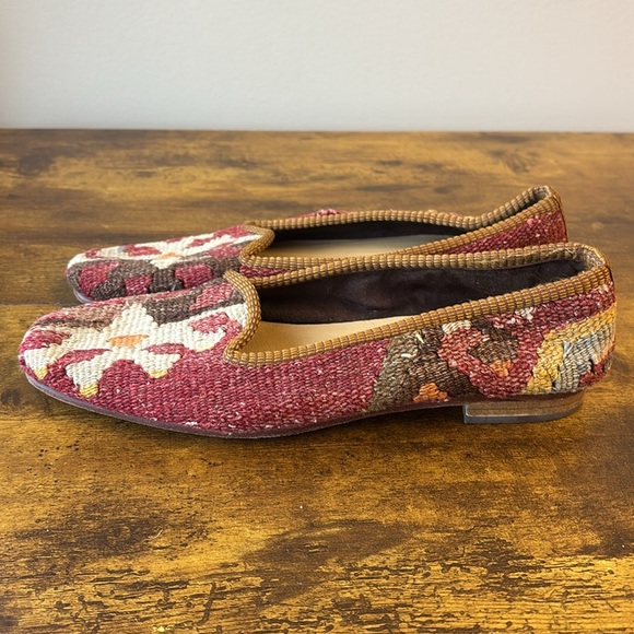 Floral Patterned Women's Loafers 39 - Picture 1 of 6